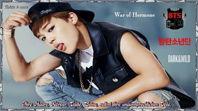 BTS (Bangtan Boys ) - War of Hormone k-pop [german sub] [1집DARK&WILD]