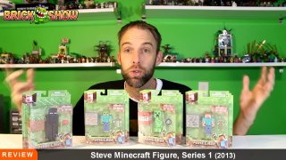 Steve Minecraft Action Figure Review