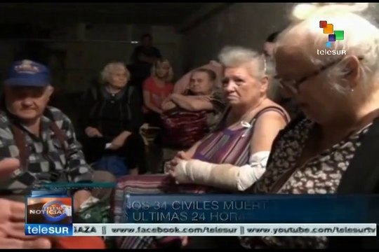 Al menos 34 civiles mueren en ataque de ejército de Ucrania en Donetsk