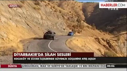 Diyarbakır'da Polis ve Askere Roketatarlı Saldırı