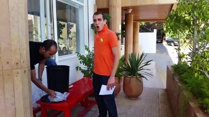 مومو تحدي سطل الماء مثلج بارد للتبرع بالدم بالمغرب ICEBUCKETCHALLENGE_MOROCCO#