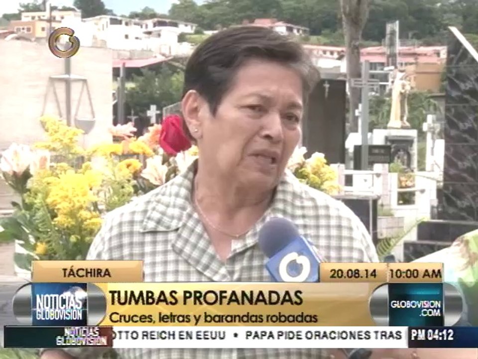 Profanaron tumbas en Cementerio de San Cristóbal