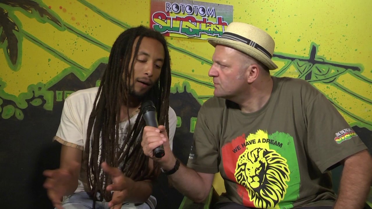 ANDY MITTOO & RAPHAEL interview @ Rototom Sunsplash 2014