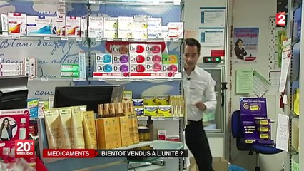 Médicaments vendus à l'unité, des pharmacies de quatre régions sont à l'essai