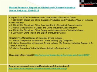 Global and Chinese Industrial Ovens Industry 2019