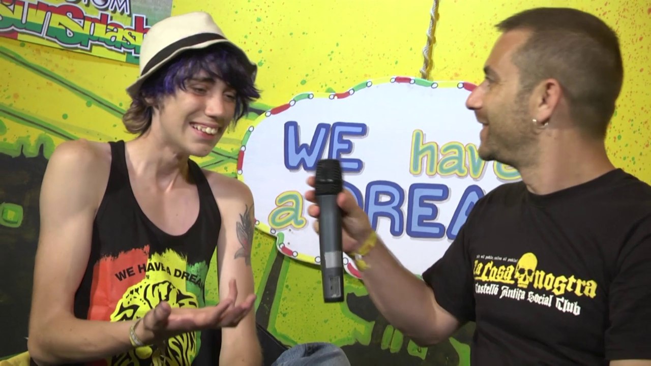 ALBERT CASALS interview @ Rototom Sunsplash 2014