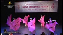 World Bellydance Festival 2014 Oriental Troupe Champion - Melaya (BE)