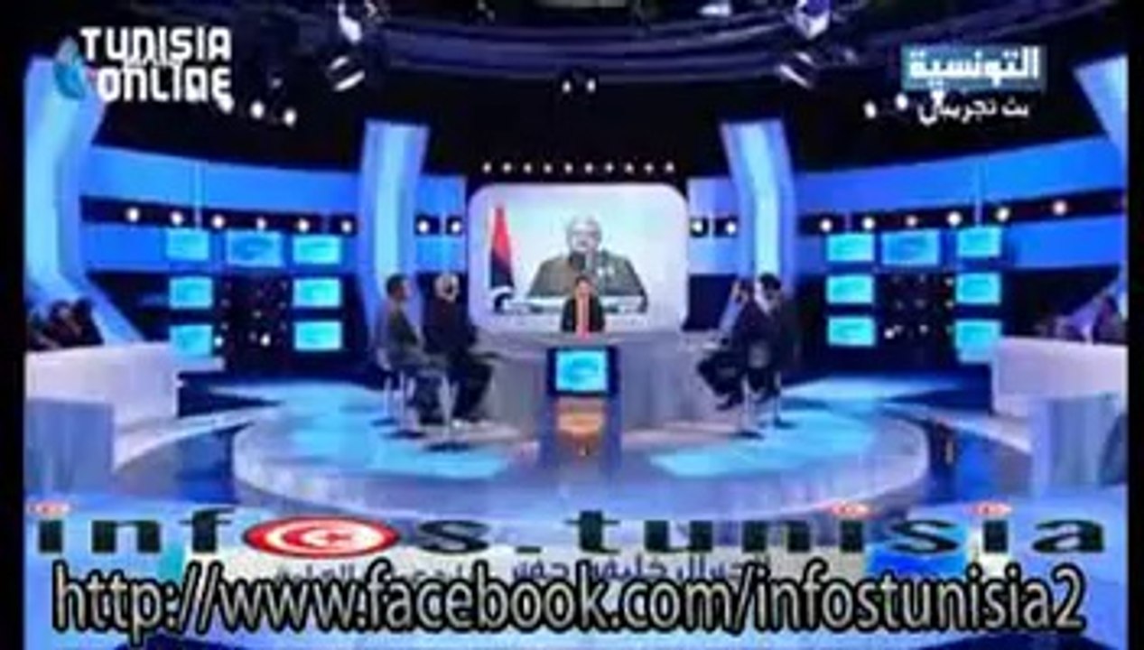 كامل مداخلة  خليفة حفتر على قناة التونسية