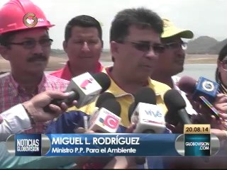 Ministerio del Ambiente inspeccionó embalse en Zulia