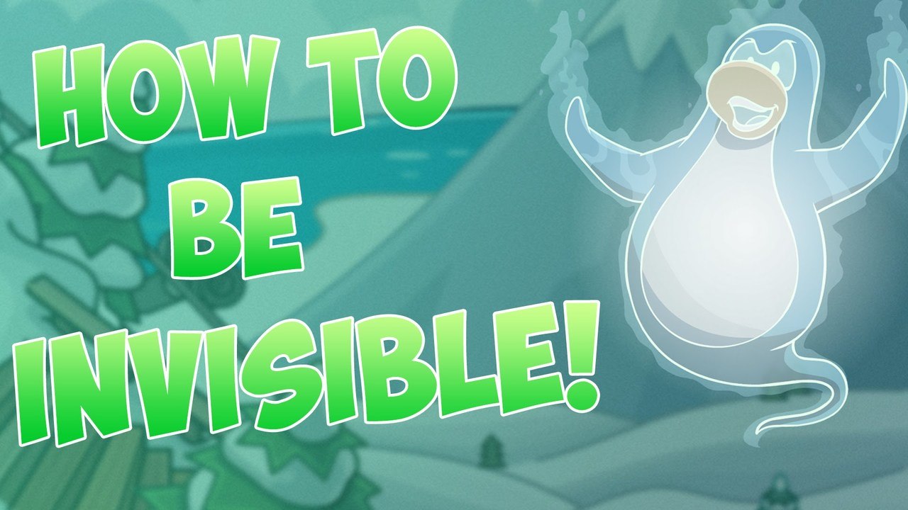 Club Penguin: How to be INVISIBLE!