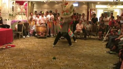 Human Mobile Stage 85E2, 2014 Chau Lung Banquet, 2014 周龙宝诞, Lion Dance Kung Fu,中外周家