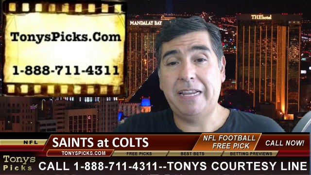 New Orleans Saints vs. Indianapolis Colts Pick Prediction NFL Preseason Pro Football Odds Preview 8-23-2014