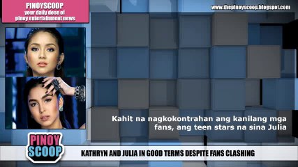 Kathryn Bernardo And Julia Barretto In Good Terms Despite Fans Clashing
