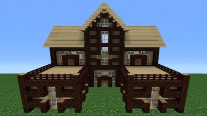 Minecraft Tutorial: How To Make A Wooden House - 3