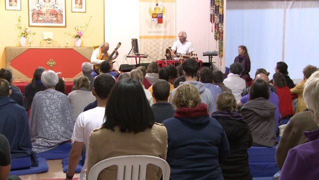 concert à Dechen Chöling le 19/08/2014