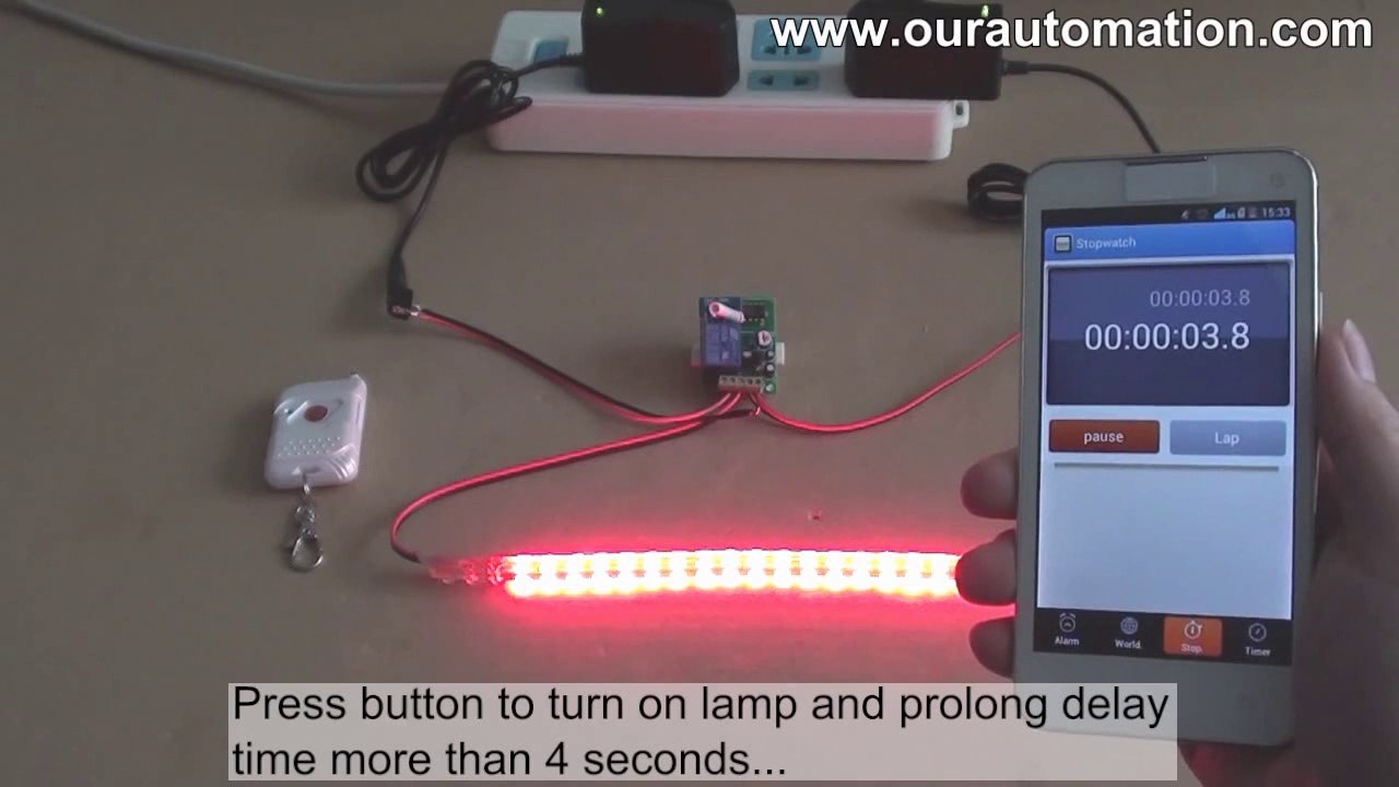 Remote Controller with Adjustable Timer