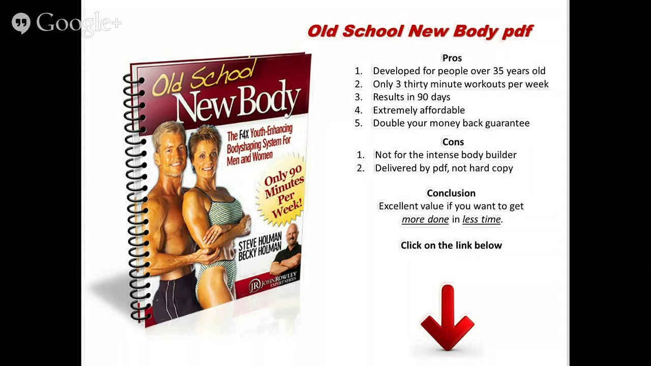 Old School New Body PDF  FREE BONUS  PDF Old School New Body