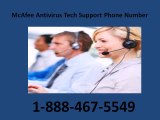1-888-467-5549 MCAfee Antivirus Technical Support Number
