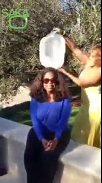 Oprah Winfrey Ice Bucket Challenge