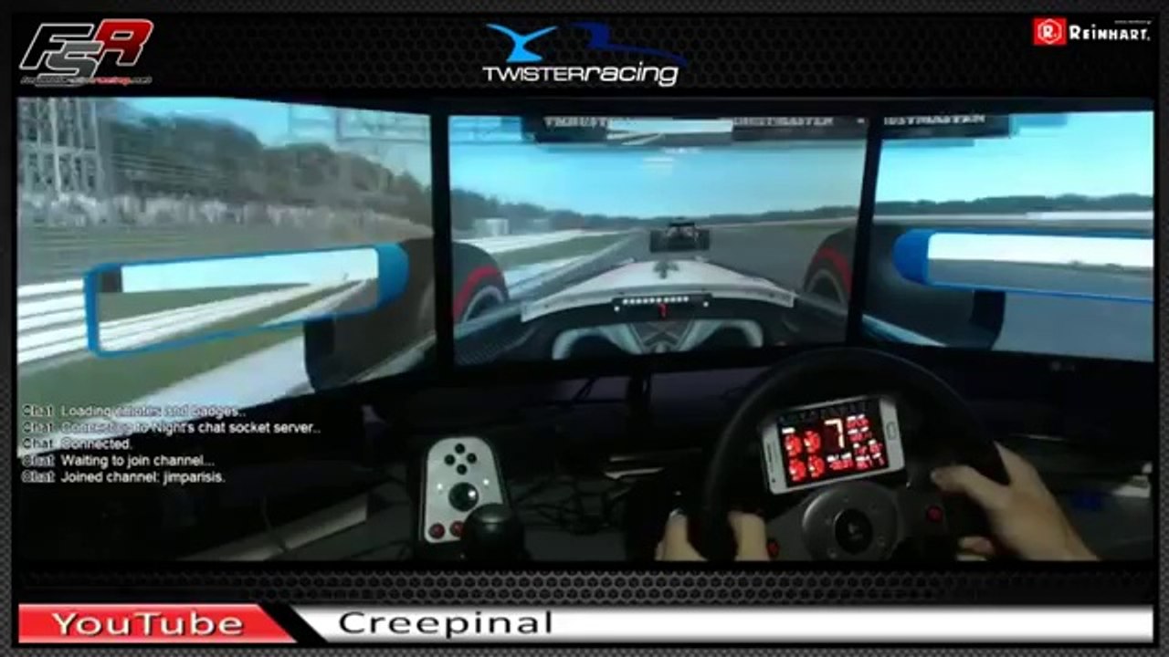 Best Formula 1 simulation video game ever... Crazy SimRacing!
