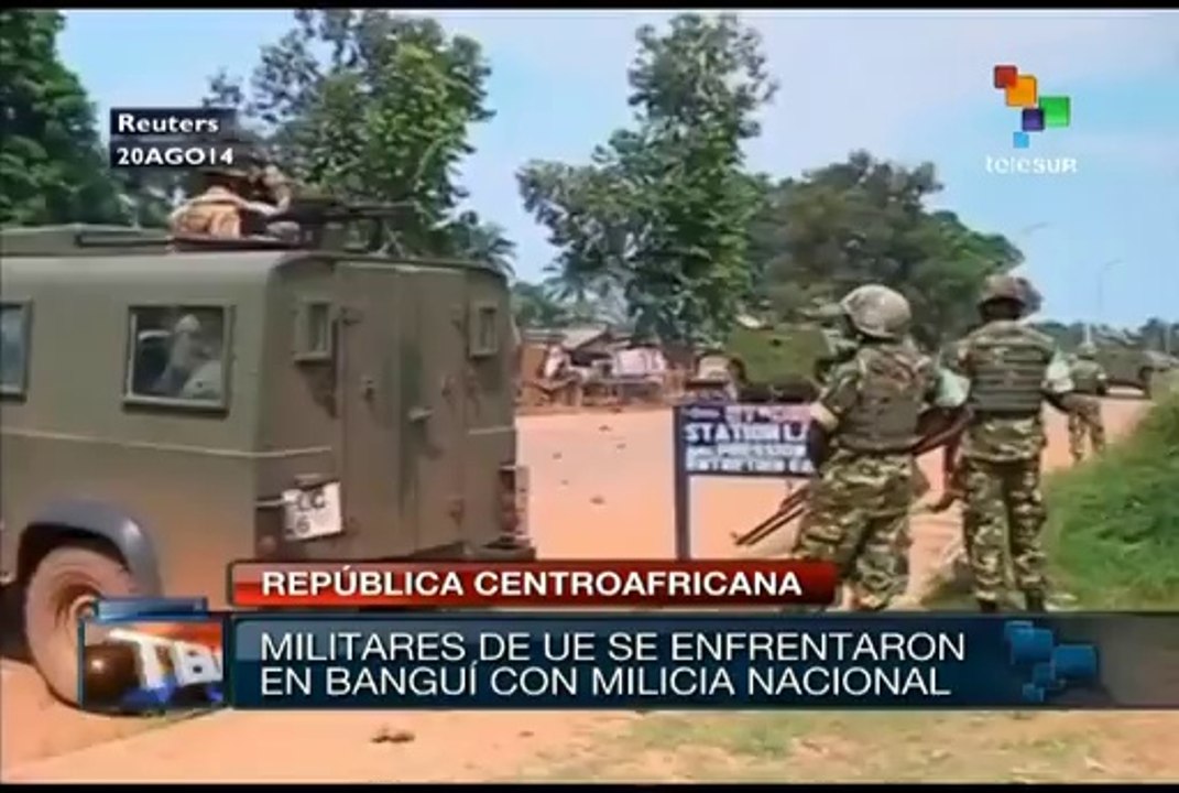 Enfrentamientos en la Rep. Centroafricana dejan 30 heridos