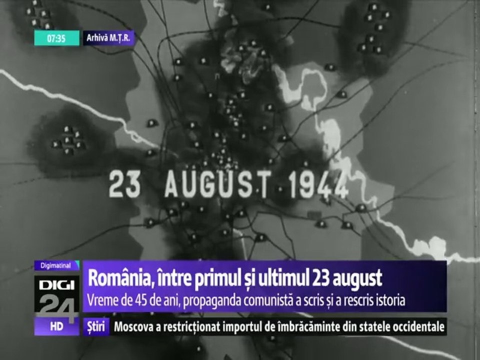 România între primul şi ultimul 23 august. Cum rescria istoria propaganda comunistă