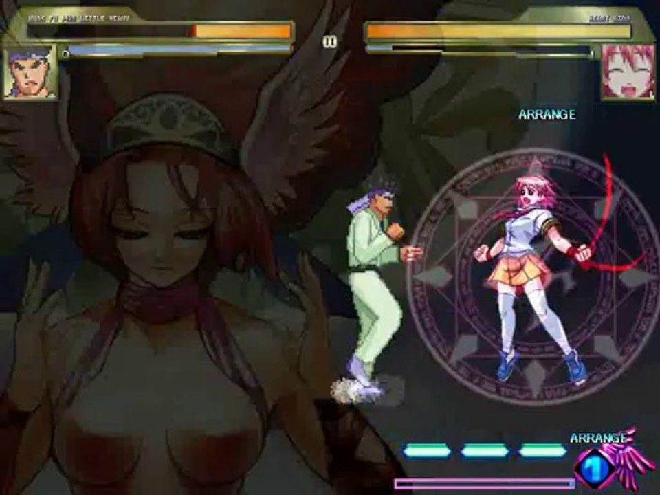 愛乃はぁとにしばかれるMUGEN逆リョナ動画 Reverse Ryona Movie アルカナハート aino heart ARCANA heart_1