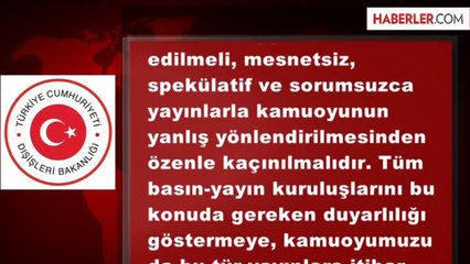Dışişleri Bakanlığı'ndan Taraf'ın Haberine Yalanlama