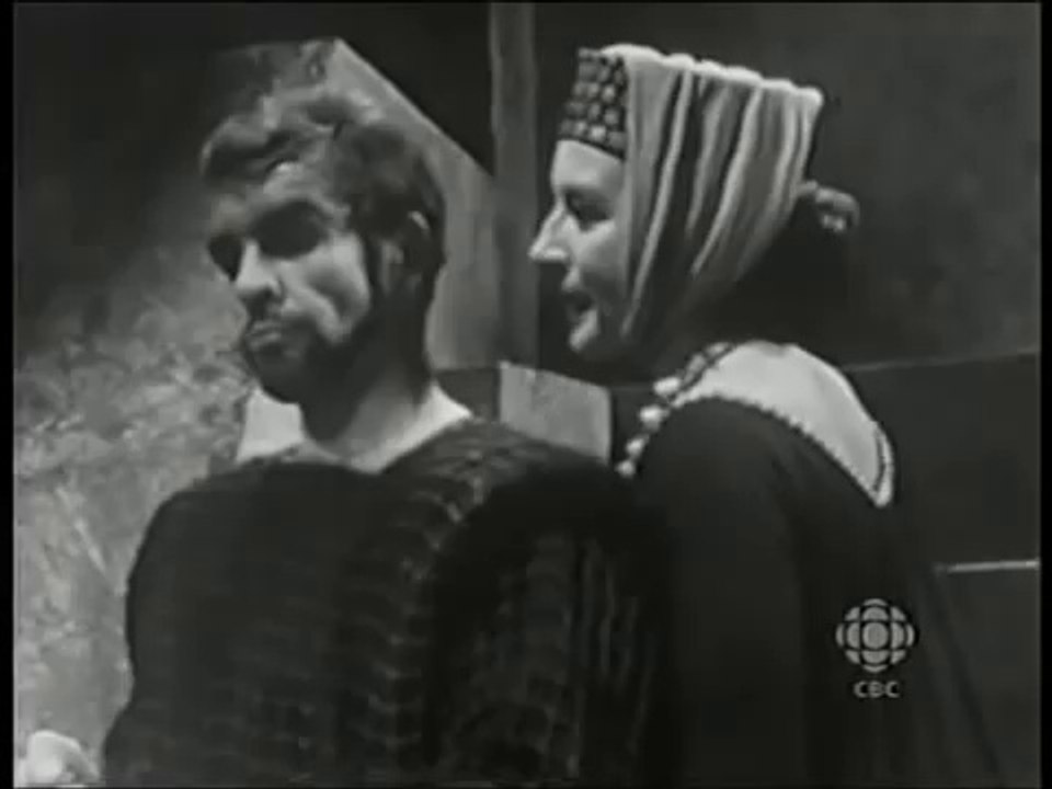 MACBETH (1961) Sean Connery & Zoe Caldwell
