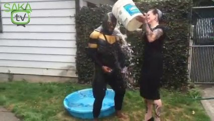 Phoenix Jones Ice Bucket Challenge  #icebucketchallenge