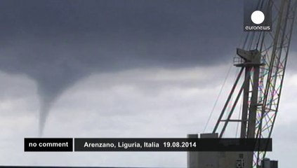 Tornados devastate the Italian town of Arenzano