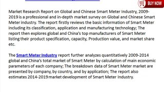 Market Research Report on Global and China Smart Meter Industry 2019