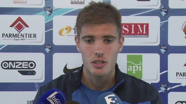 Avant Valenciennes - HAC, interview de Maxime Le Marchand