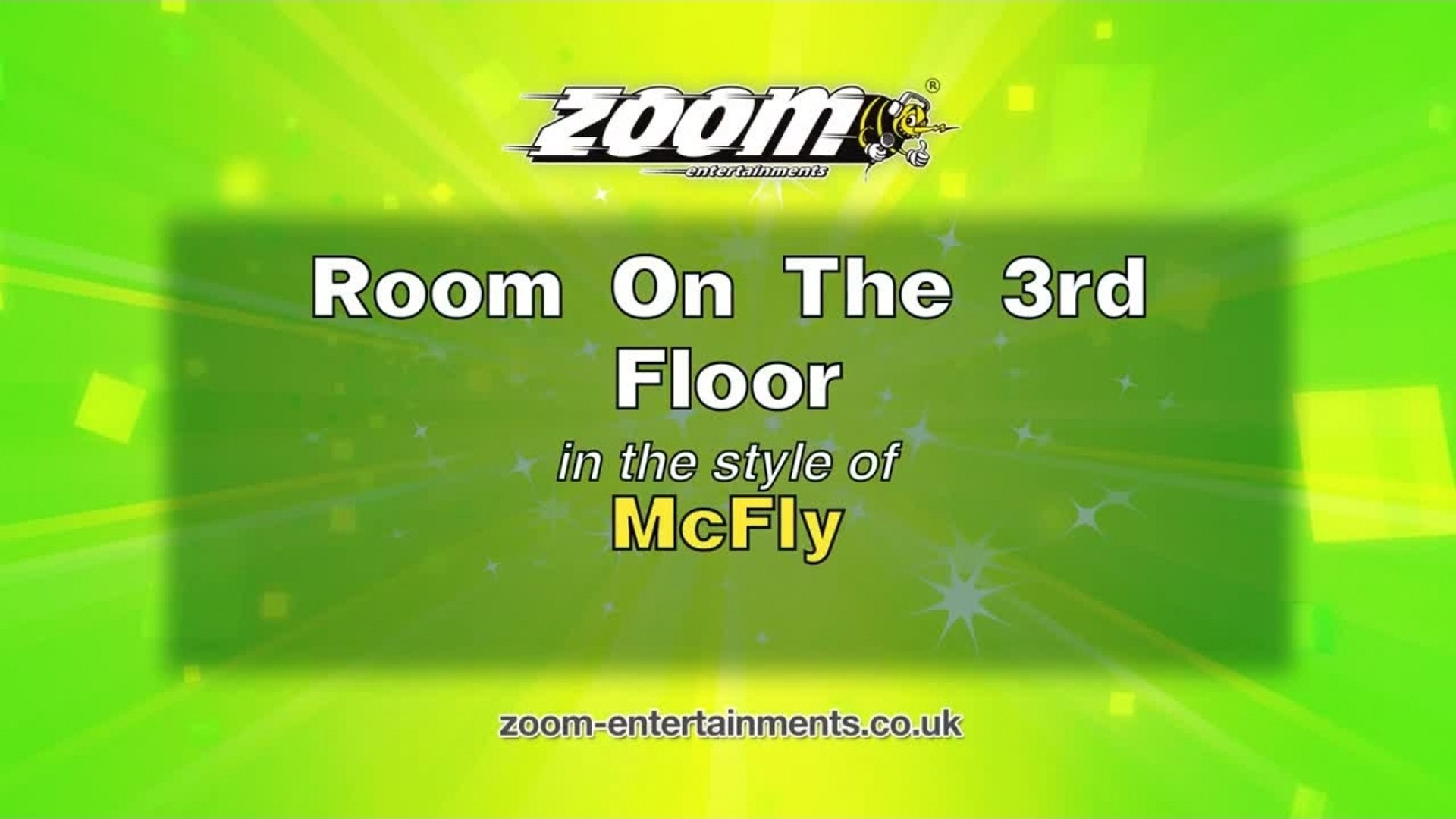 Zoom Karaoke Room On The 3rd Floor Mcfly Video Dailymotion