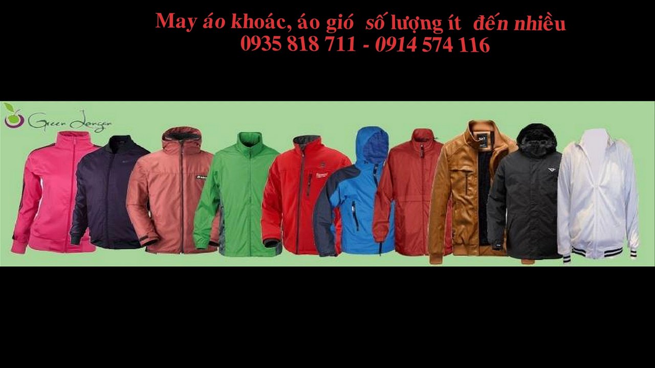 Cơ sở may áo gió Bình dương giá gốc 0914 574 116