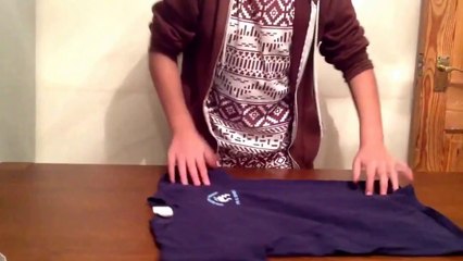 How To Fold a Shirt In 2 Seconds EASY