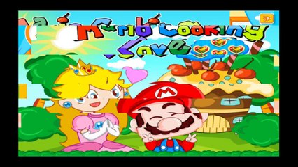 Baby Mario and Princess Cooking Cookies Baby Games for Kids