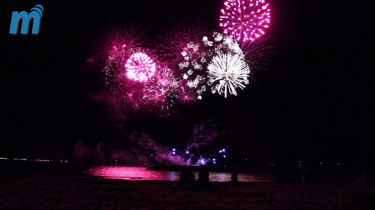 Feu d'artifice 2014 à La Grande-Motte (Hérault), Nuits d'or