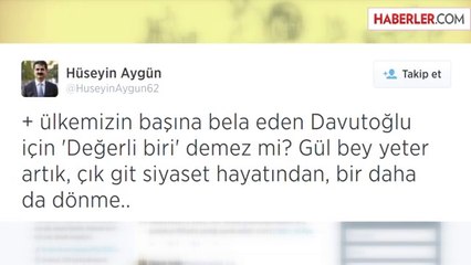 CHP'li Aygün'den Gül'e: Yeter Artık Çık Git, Bir Daha da Dönme