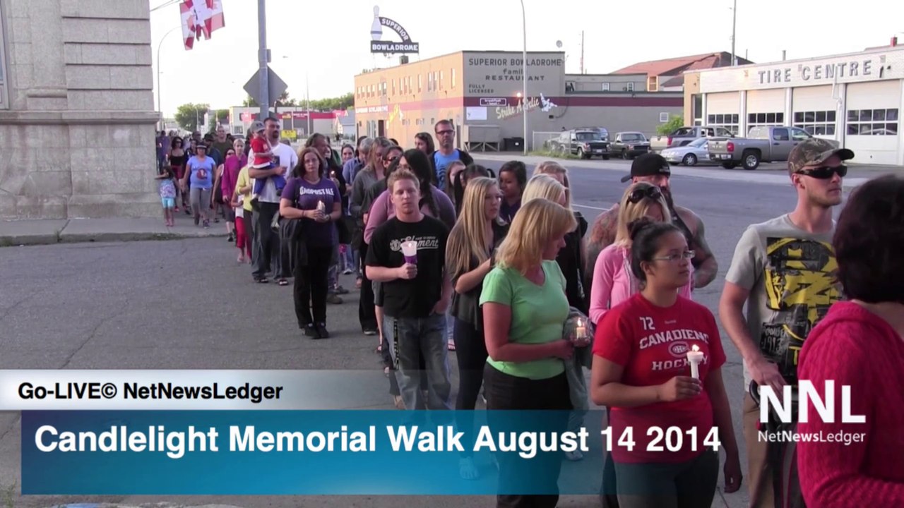 Candlelight Walk Aug 14 2014 Thunder Bay