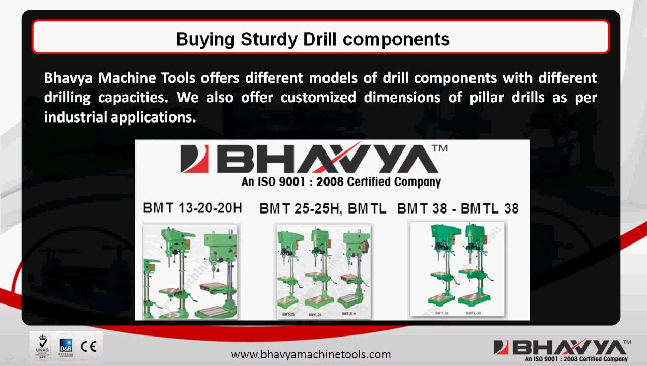 Drilling Operation-A Universal Tool by www.bhavyamachinetools.com