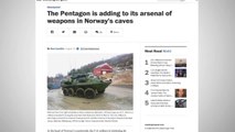 Marines Keep A Stash Of Tanks In Fortified Norwegian Caves