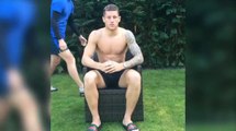 Ross Barkley nominates Duncan Ferguson for Ice Bucket Challenge