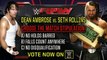 Seth Rollins vs Dean Ambrose - WWE Monday Night RAW, 18.08.2014