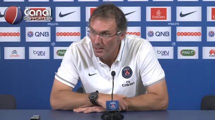 Laurent Blanc parle d'Adrien Rabiot