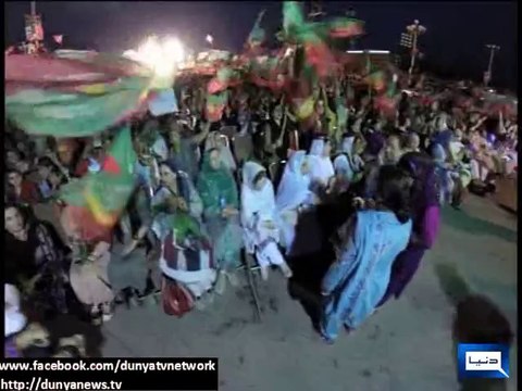 Dunya News - Dunya News Exclusive Coverage Of PTI March Through Aerial Camera