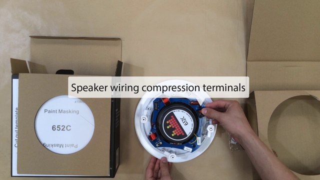 Silver Ticket In-Ceiling Speaker 652C Product Overview & Unboxing