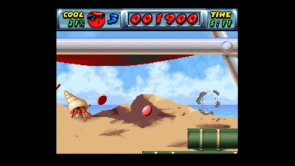 Cool Spot (1993) SNES Gameplay