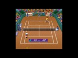 Andre Agassi Tennis (1994) SNES Gameplay