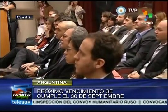 Garantiza Argentina el pago de los vencimientos de septiembre